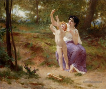 Cupidon Désarmé Guillaume Seignac Peinture à l'huile